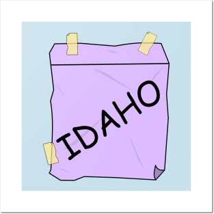 I'm Idaho! Posters and Art